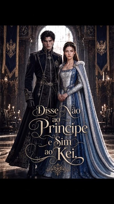 Capa da minisserie Disse Não ao Príncipe e Sim ao Rei