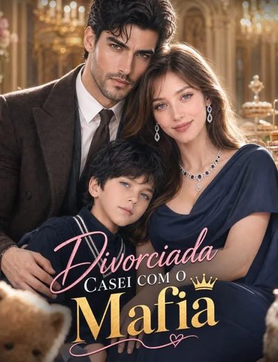 Capa da minisserie Divorciada Casei com a Máfia -