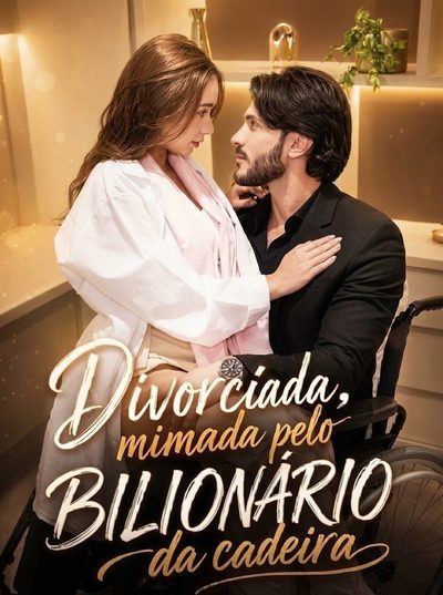 Capa da minisserie Divorciada Mimada Pelo Bilionário da Cadeira