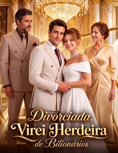 Capa da minisserie Divorciada, Virei Herdeira de Bilionários