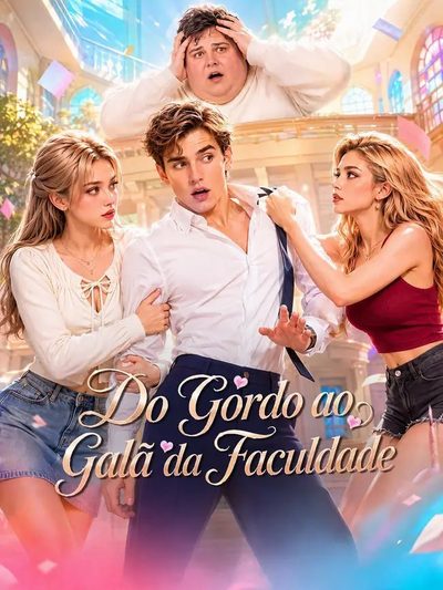 Capa da minisserie Do Gordo a Galã da Faculdade