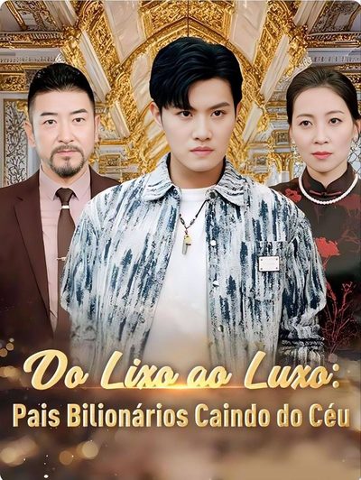 Capa da minisserie Do Lixo ao Luxo: Pais Bilionários Caindo do Céu dublado
