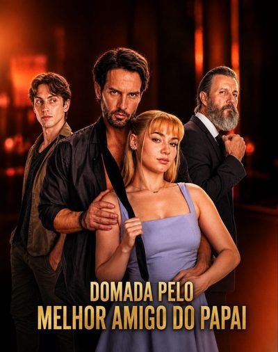 Capa da minisserie Domada Pelo Melhor Amigo do Papai Apaixonada Pelo Melhor Amigo do Meu Pai