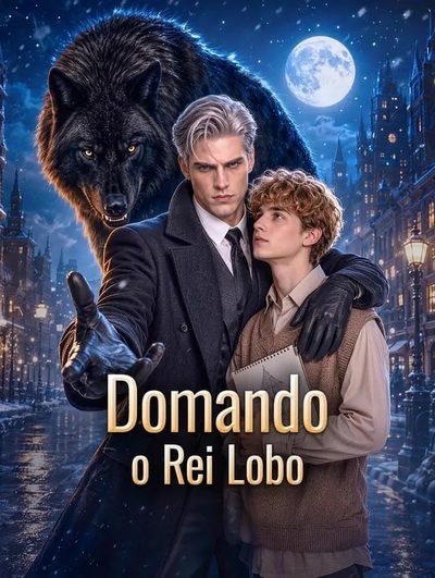 Capa da minisserie Domando o Rei Lobo