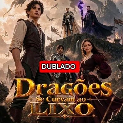 Capa da minisserie Dragões Se Curvam ao Lixo