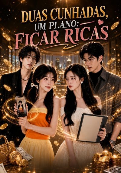 Capa da minisserie Duas Cunhadas, Um Plano: Ficar Ricas