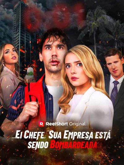 Capa da minisserie Ei Chefe, Sua Empresa Está Sendo Bombardeada -