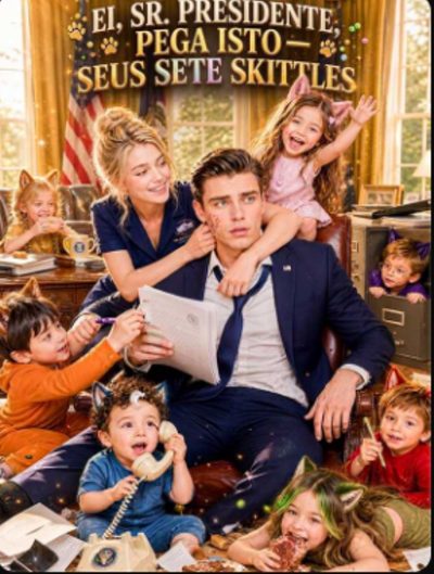 Capa da minisserie Ei, Sr. Presidente, Pega Isso - Seus Sete Skittles