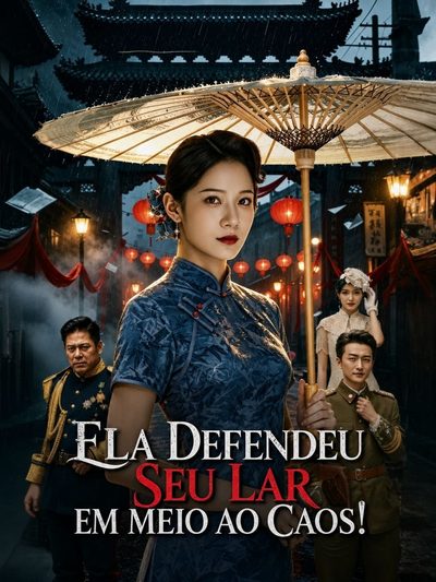 Capa da minisserie Ela Defendeu Seu Lar em Meio ao Caos!