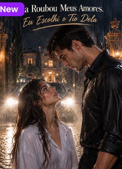 Capa da minisserie Ela Roubou Meus Amores. Eu Escolhi o Tio Dela