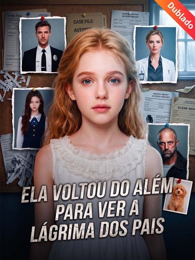 Capa da minisserie Ela Voltou do Além para Ver a Lágrima dos Pais