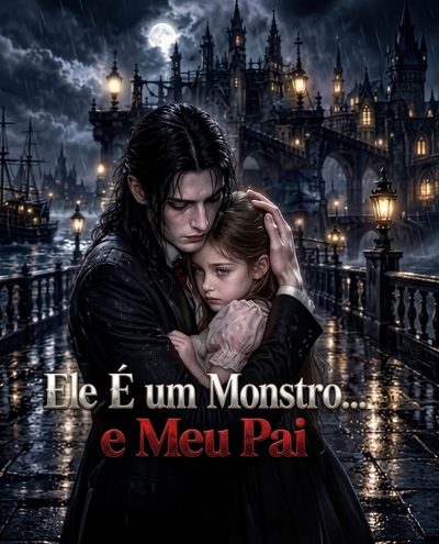 Capa da minisserie Ele É Um Monstro ....e Meu Pai -