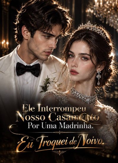 Capa da minisserie Ele Interrompeu Nosso Casamento por uma Madrinha. Eu Troquei de Noivo -