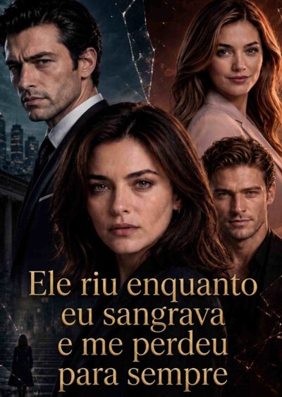 Capa da minisserie Ele Riu Enquanto Eu Sangrava e Me Perdeu para Sempre