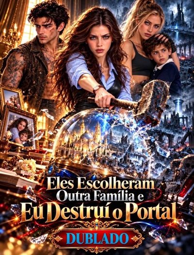 Capa da minisserie Eles Escolheram Outra Família e Eu Destruí o Portal
