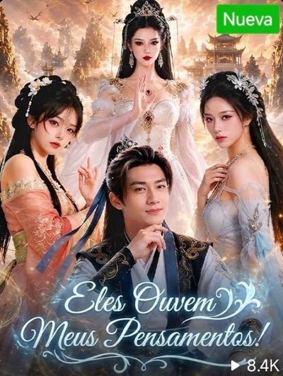 Capa da minisserie Eles Ouvem Meus Pensamentos!