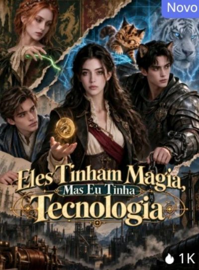 Capa da minisserie Eles Tinham Magia, Mas Eu Tinha Tecnologia