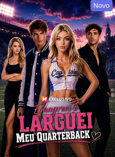 Capa da minisserie Emagreci e Larguei Meu Quarterback