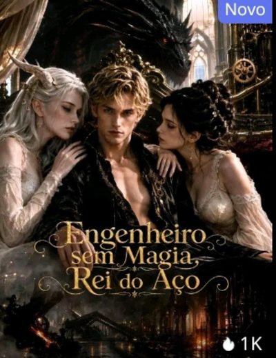 Capa da minisserie Engenheiro sem Magia Rei do Aço