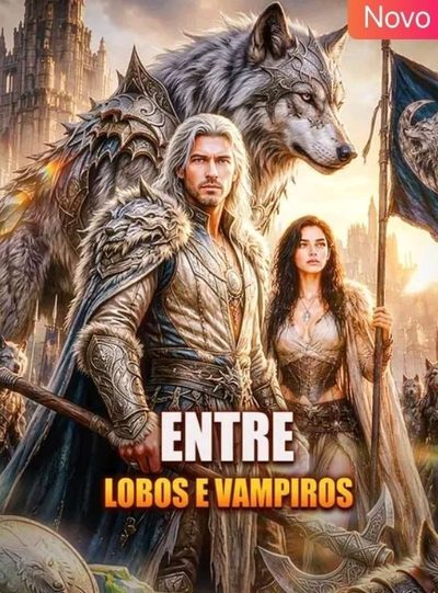 Capa da minisserie Entre Lobos e Vampiros