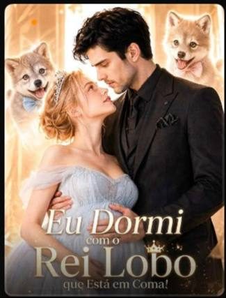 Capa da minisserie Eu Dormi com o Rei Lobo que Está em Coma (miss Gravações)
