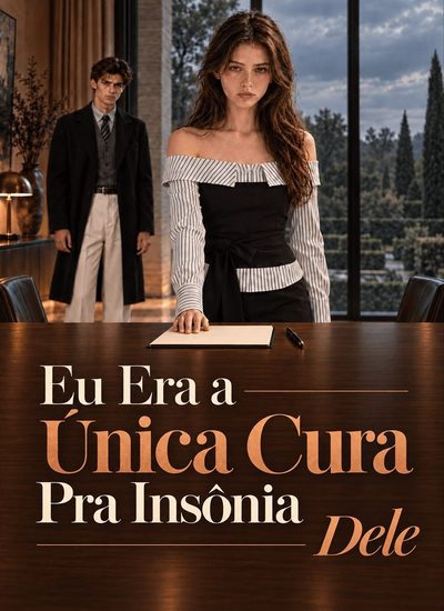 Capa da minisserie Eu Era a Única Cura para Insônia Dele