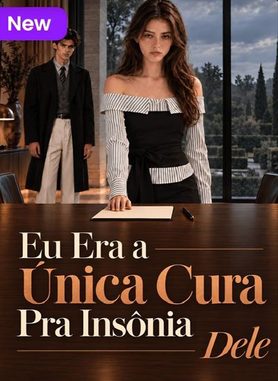 Capa da minisserie Eu Era a Única Cura Pra Insônia Dele