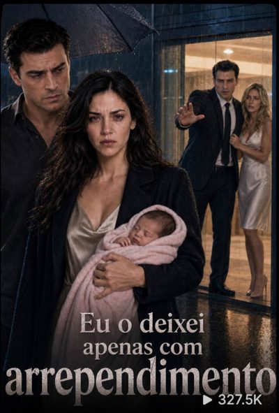 Capa da minisserie Eu o Deixei Apenas com Arrependimento