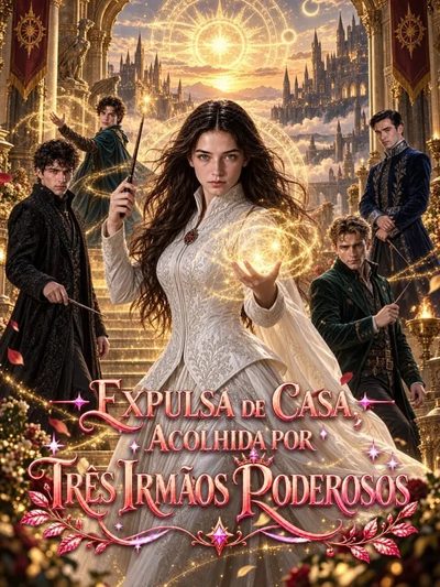 Capa da minisserie Expulsa de Casa, Acolhida por Três Irmãos Poderosos -
