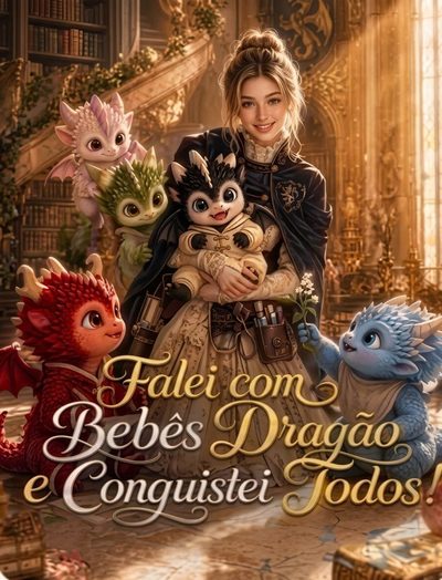 Capa da minisserie Falei com Bebês Dragão e Conquistei Todos!