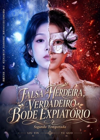 Capa da minisserie Falsa Herdeira Verdadeiro Bode Expiatório