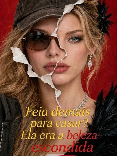 Capa da minisserie Feia Demais para Casar? Ela Era a Beleza Escondida