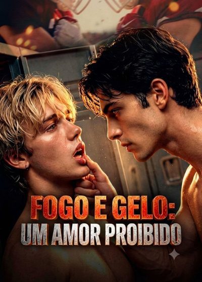 Capa da minisserie Fogo e Gelo Um Amor Proibido dublado