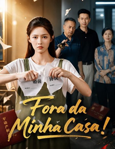 Capa da minisserie Fora da Minha Casa! Me Expulsaram da Minha Casa