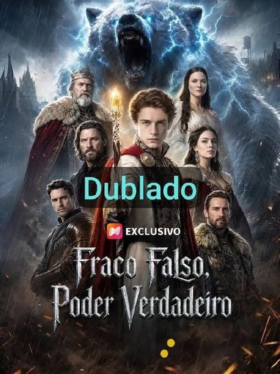 Capa da minisserie Fraco Falso, Poder Verdadeiro dublado