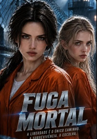 Capa da minisserie Fuga Mortal a Liberdade É o Único Caminho. a Sobrevivência, a Escolha