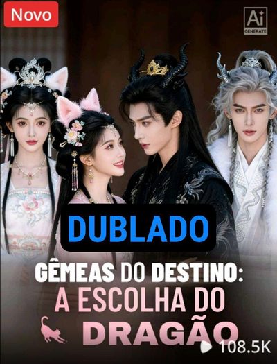 Capa da minisserie Gêmeas do Destino: a Escolha do Dragão