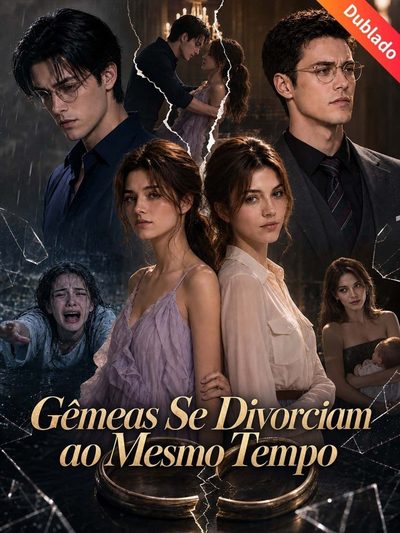 Capa da minisserie Gêmeas Se Divorciam ao Mesmo Tempo