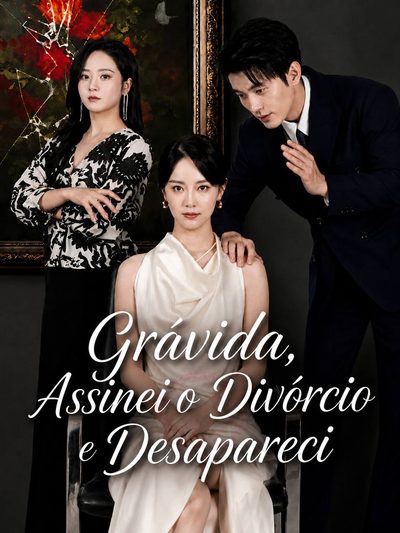 Capa da minisserie Grávida Assinei o Divórcio e Desapareci