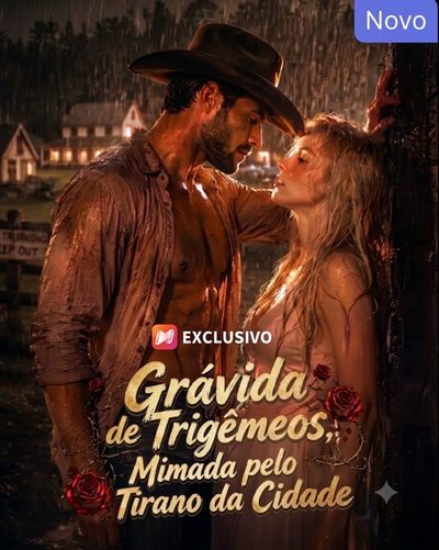 Capa da minisserie Grávida de Trigêmeos Mimada Pelo Tirano da Cidade