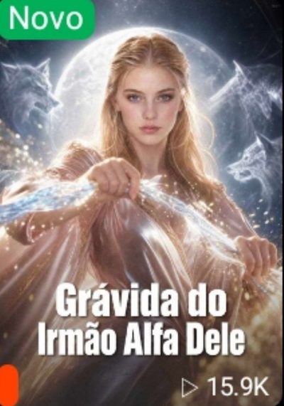 Capa da minisserie Grávida do Irmão Alfa Dele