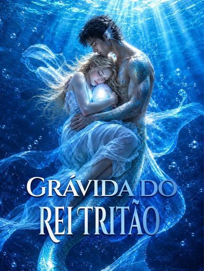Capa da minisserie Grávida do Rei Tritão