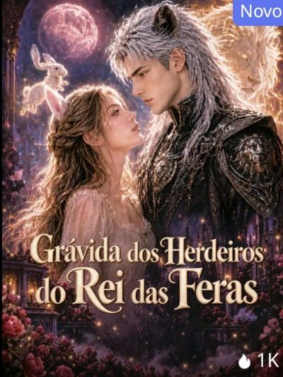 Capa da minisserie Grávida dos Herdeiros do Rei das Feras