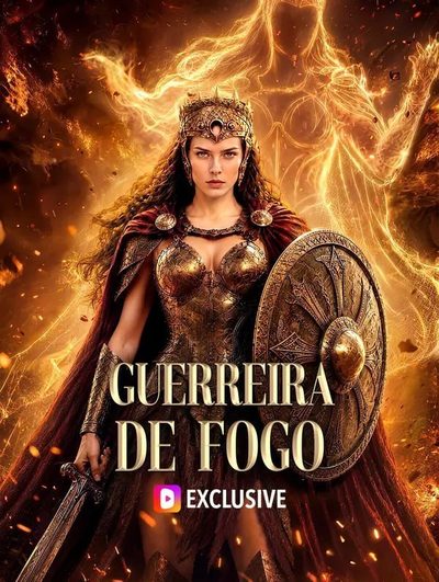 Capa da minisserie Guerreira de Fogo