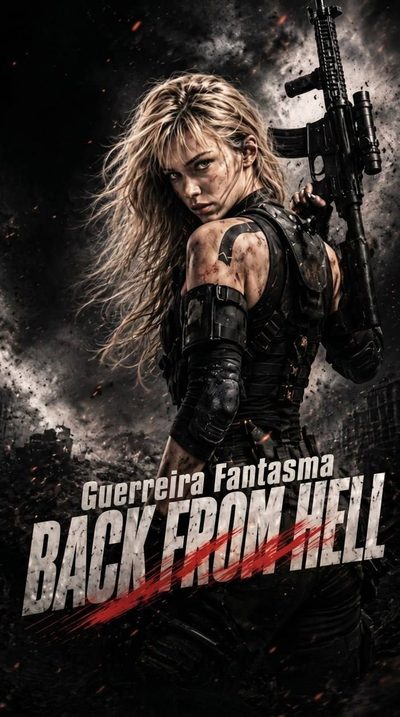 Capa da minisserie Guerreira Fantasma de Volta do Inferno