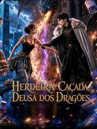 Capa da minisserie Herdeira Caçada Deusa dos Dragões
