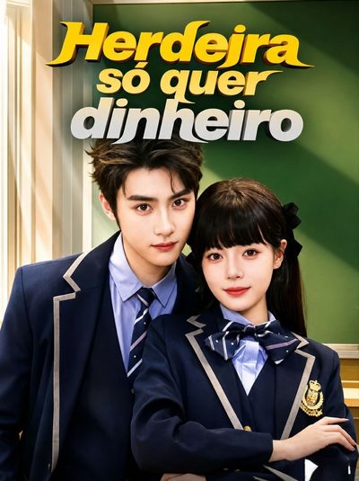 Capa da minisserie Herdeira Só Quer Dinheiro (2026)