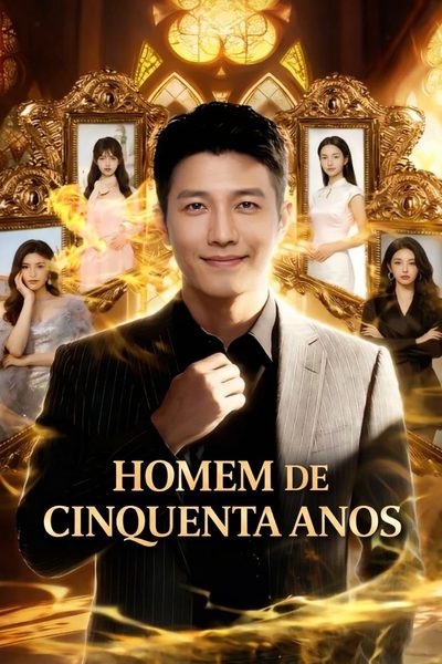 Capa da minisserie Homem de Cinquenta Anos