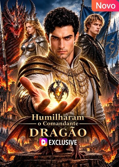 Capa da minisserie Humilharam o Comandante Dragão