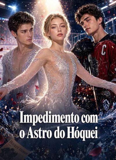 Capa da minisserie Impedimento com o Astro do Hóquei